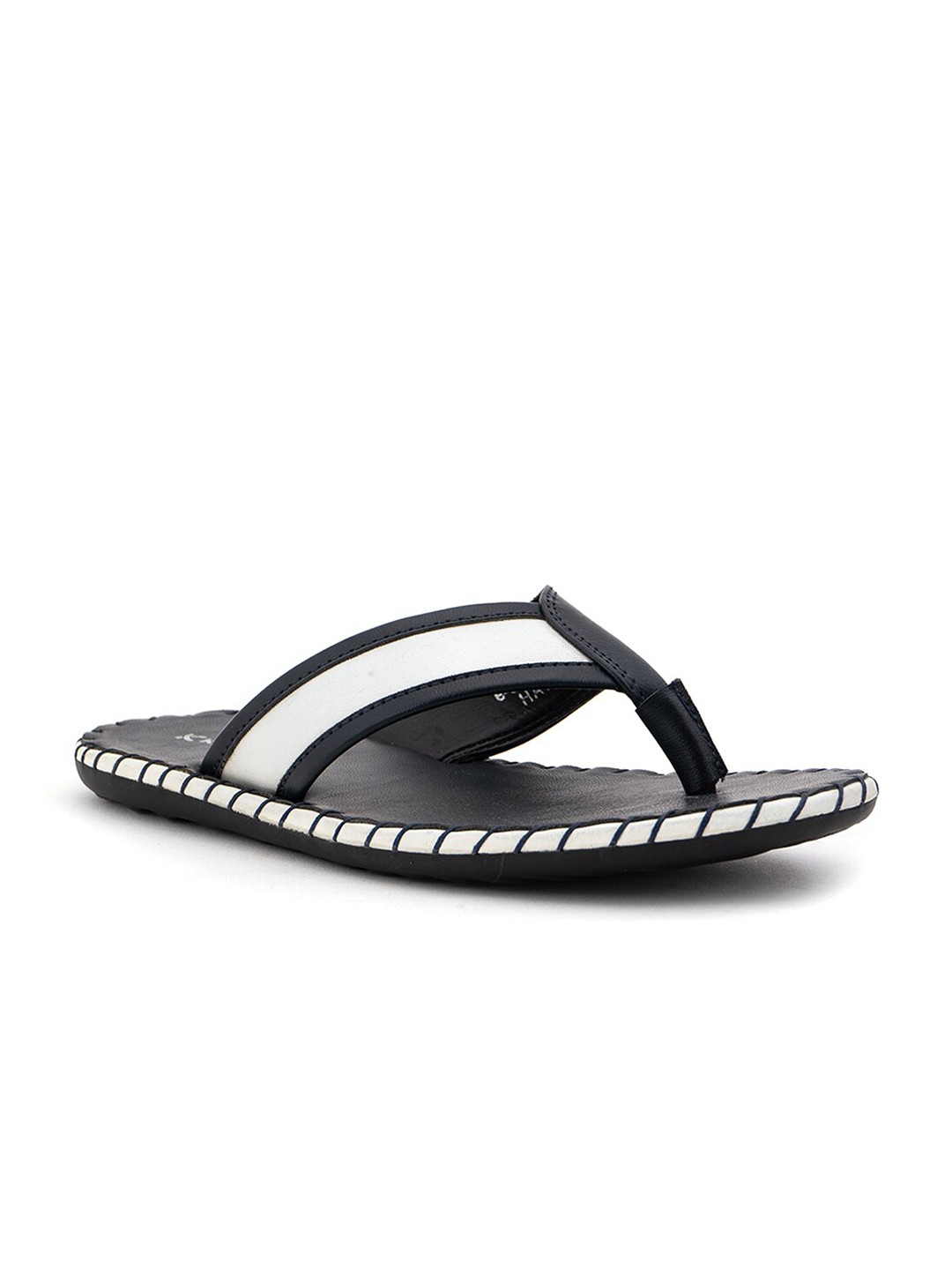 

Khadims Men Navy Blue Comfort Sandals
