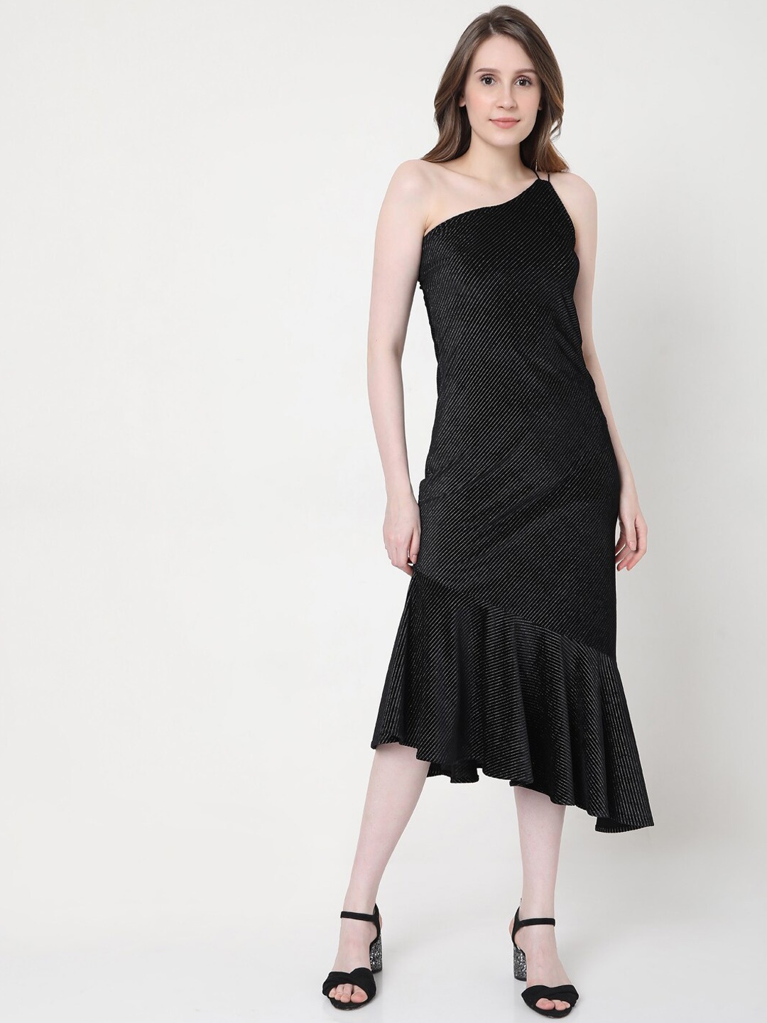 

Vero Moda Black Sheath Midi Dress