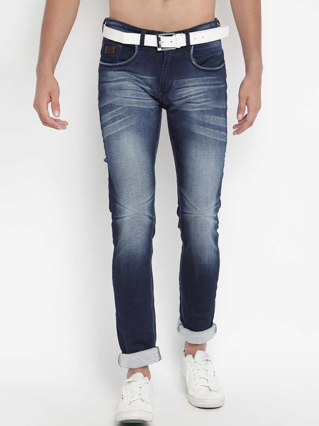 

V2 Value & Variety Men Blue Heavy Fade Jeans