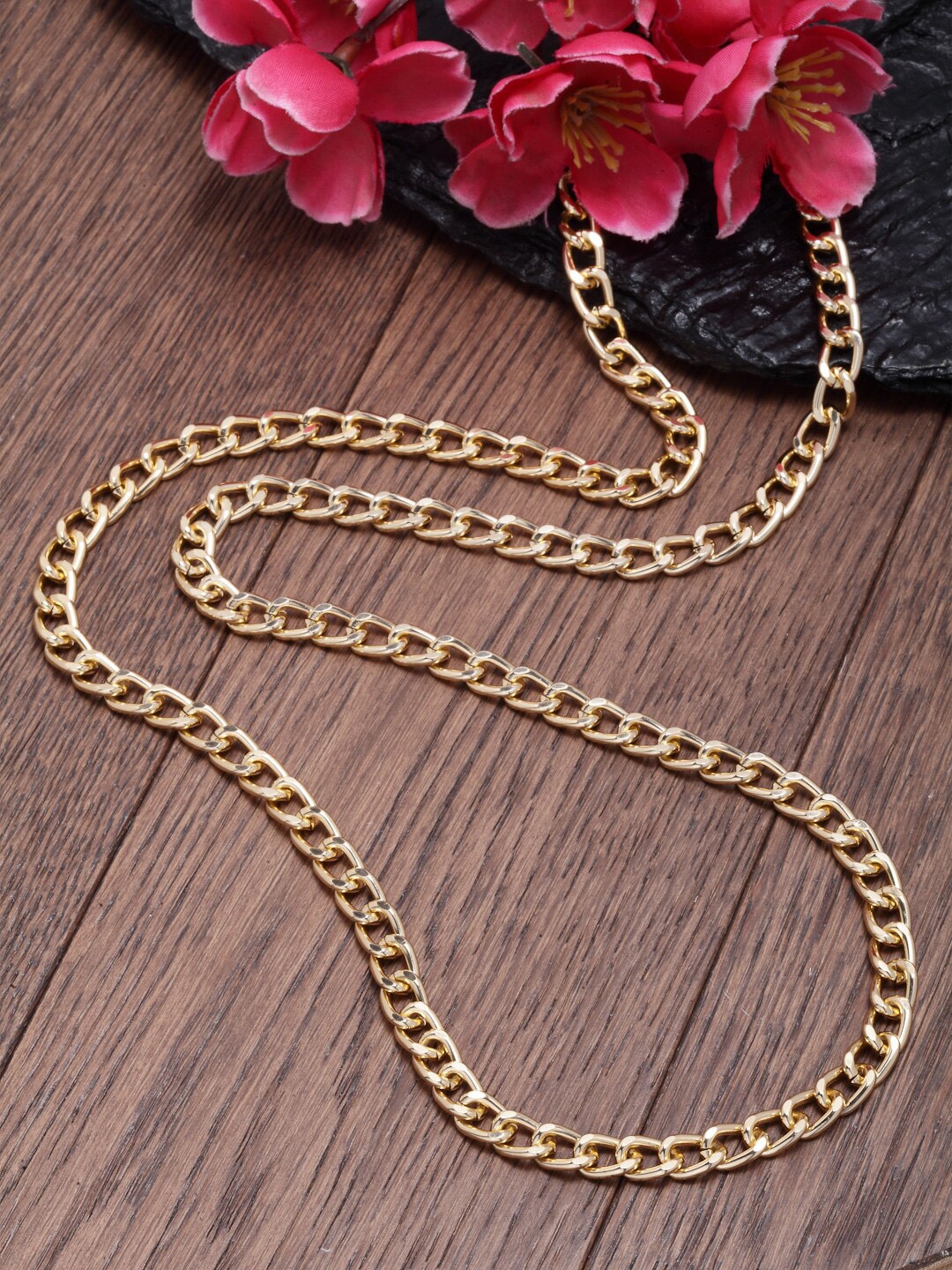 

Ferosh Woman Gold Bulky Belly Chain
