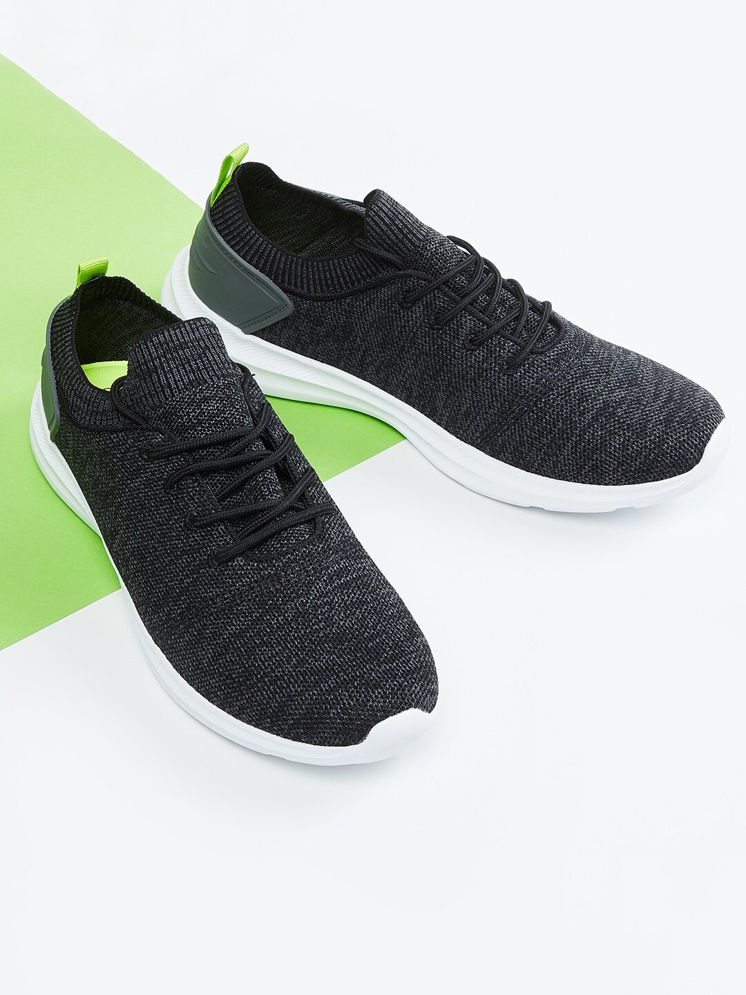 

max Men Charcoal Running Non-Marking Shoes