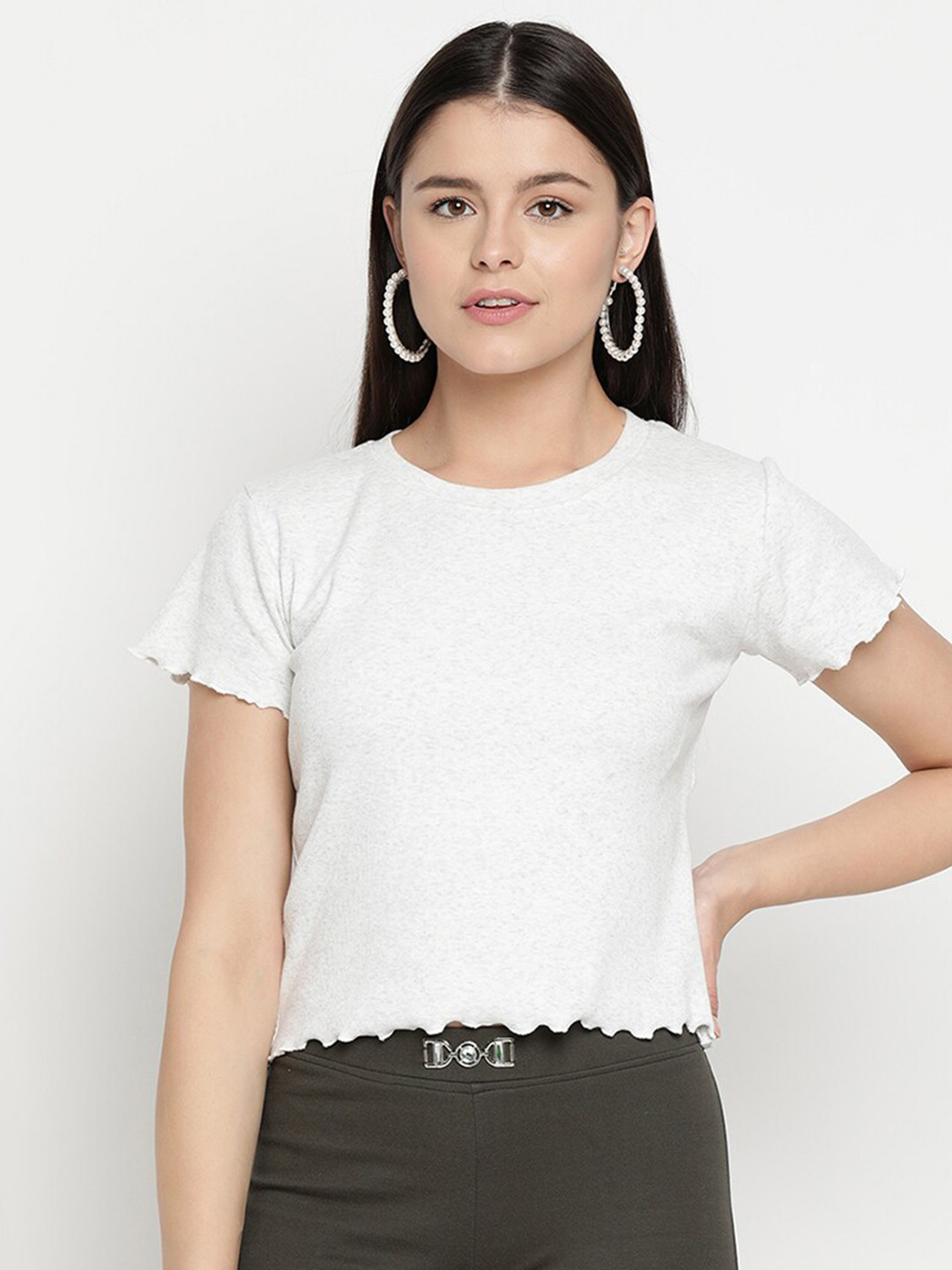 

V2 Value & Variety Grey Regular Top