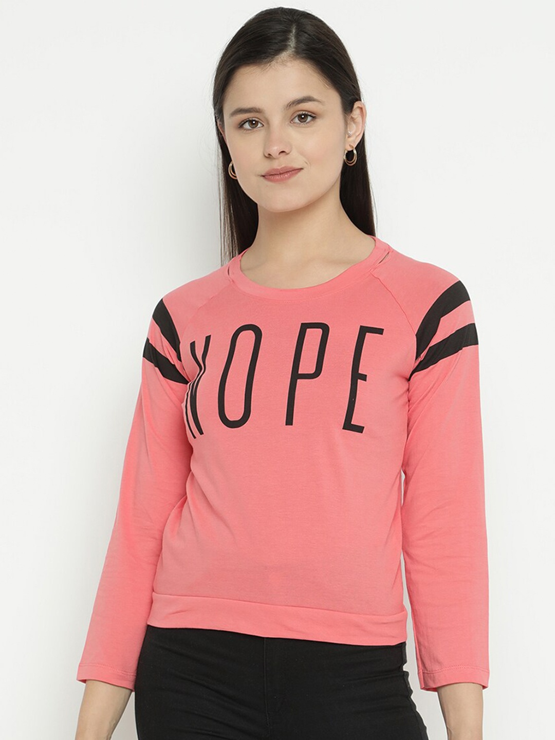 

V2 Value & Variety Women Pink Printed Top