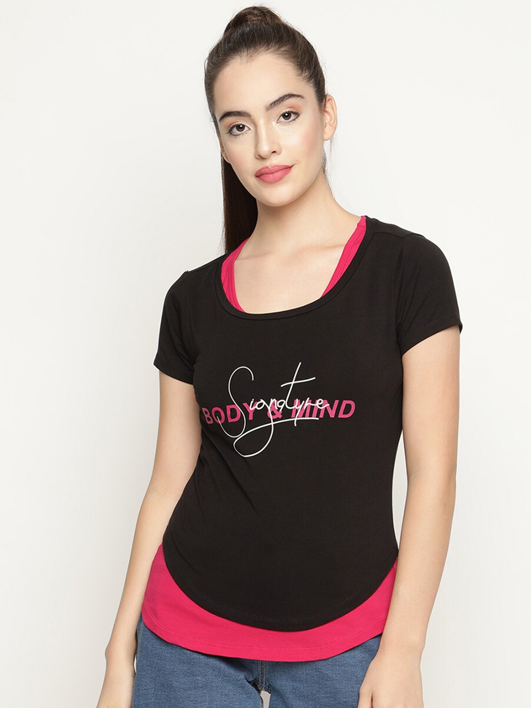 

V2 Value & Variety Pink Regular Top