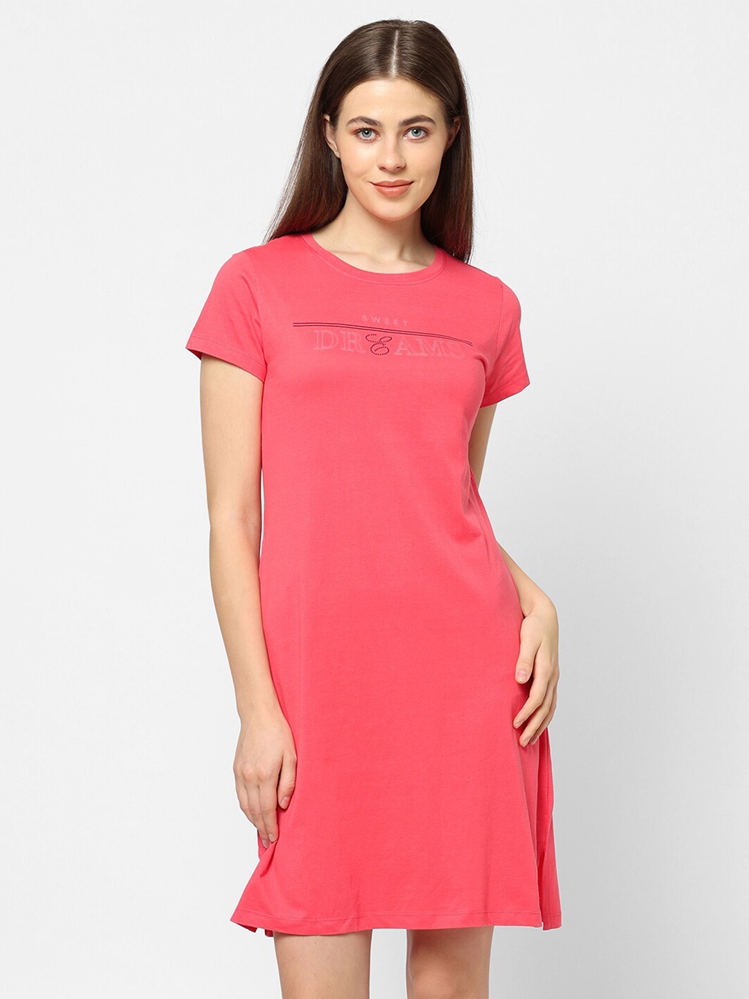 

Sweet Dreams Coral Nightdress