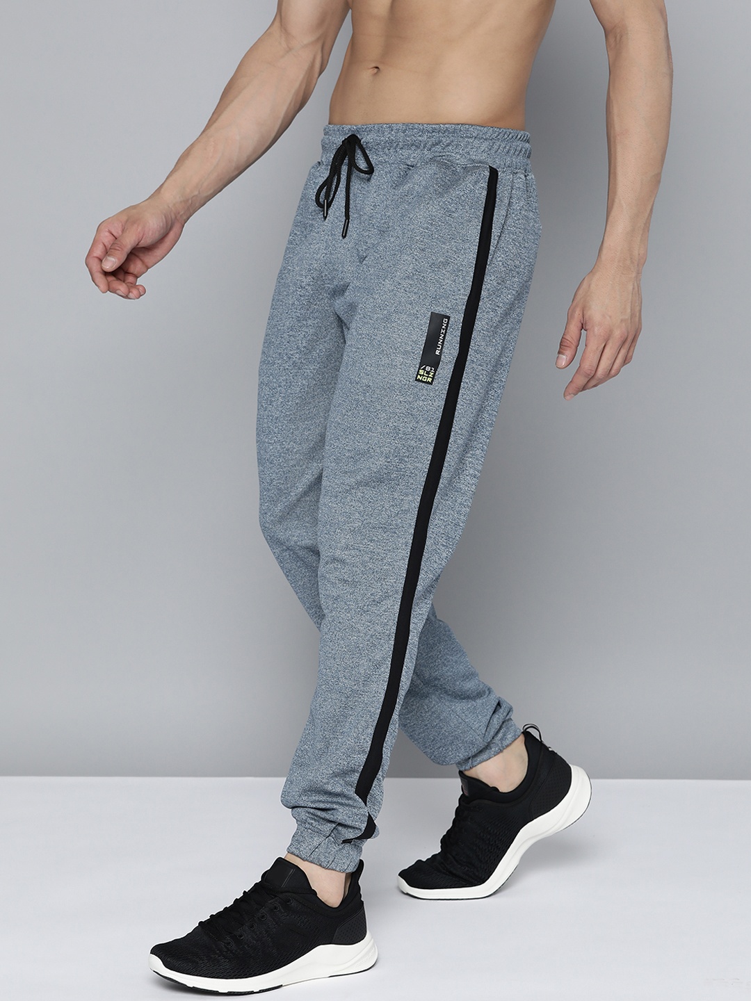 

Slazenger Men Ultra-Dry Running Joggers, Grey melange