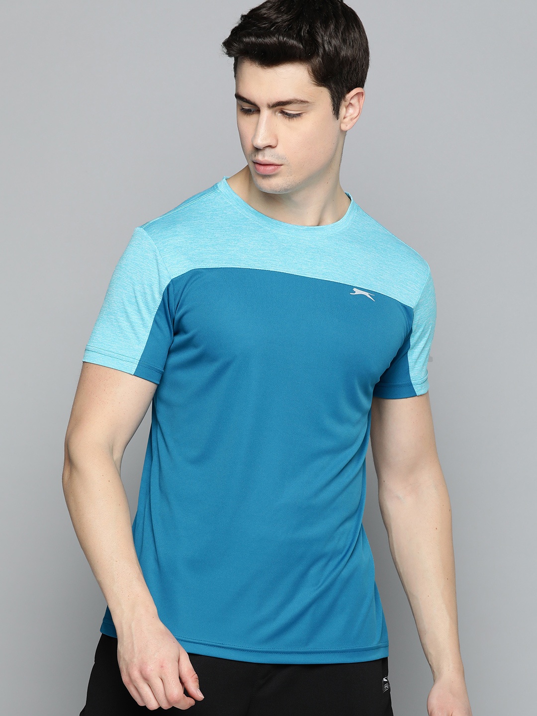 

Slazenger Men Ultra-Dry Running T-shirt, Blue
