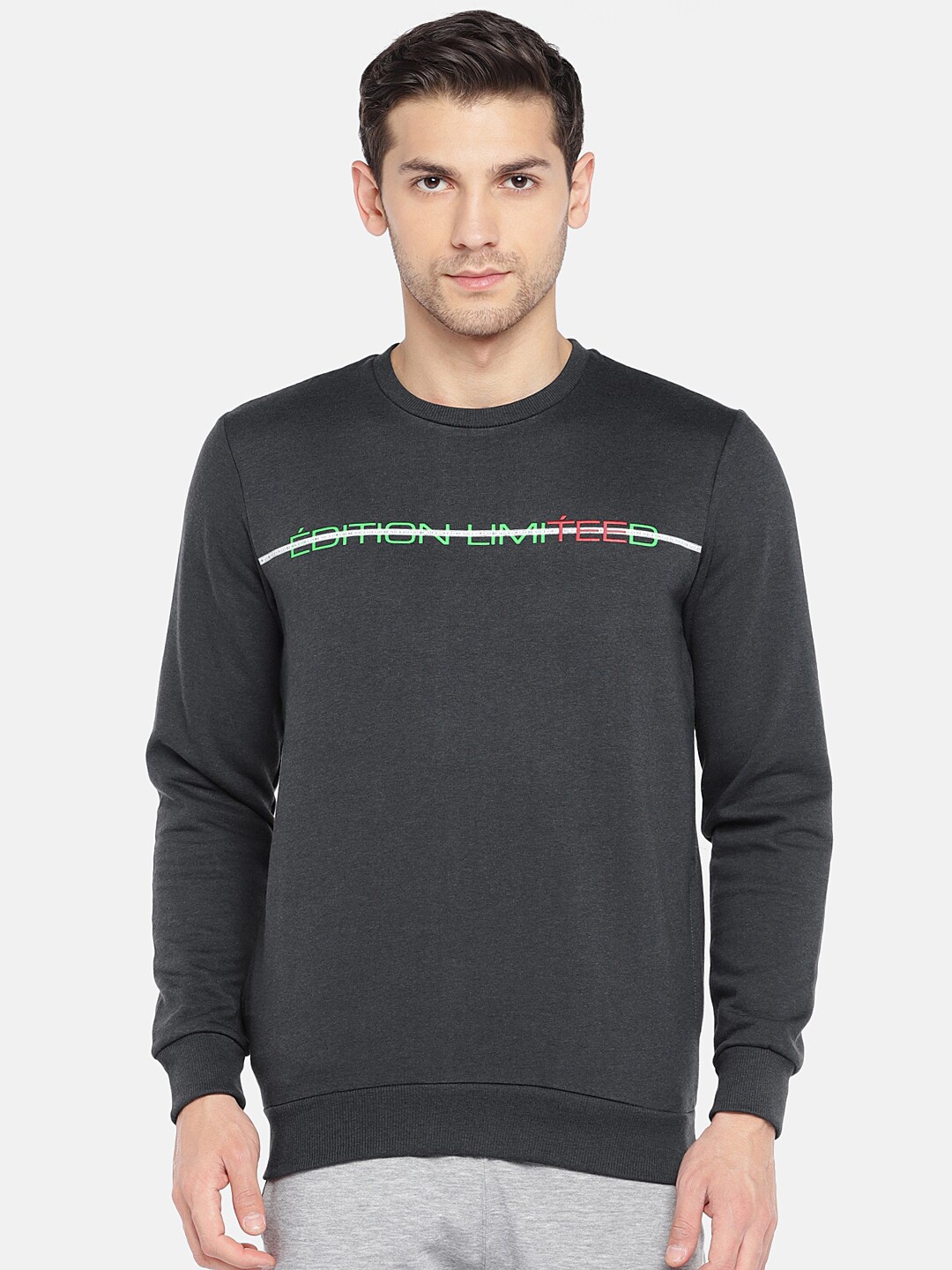 

Sweet Dreams Men Charcoal Sweatshirt