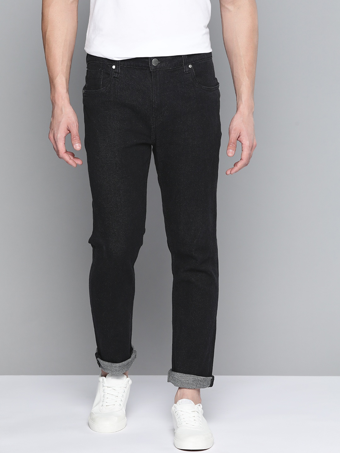 

Mast & Harbour Men Black Skinny Fit Stretchable Jeans