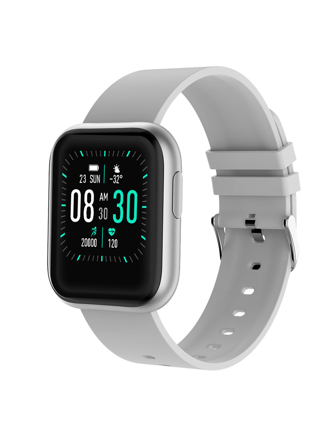 

Fire-Boltt Unisex Ninja Pro Full Metal Body SpO2 Smartwatch 11BSWAAY#3 - Grey