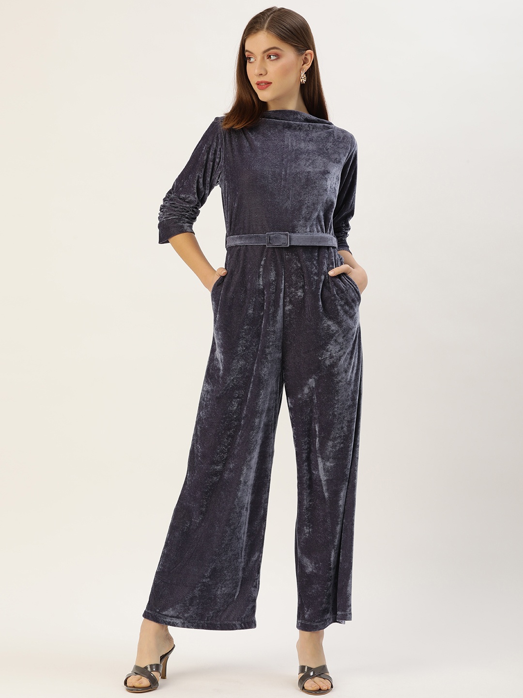 

QUIERO Grey Basic Jumpsuit