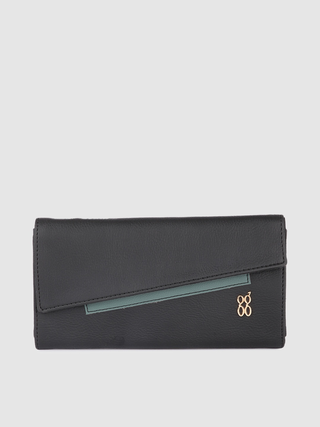 

Baggit Women Black Three Fold Wallet