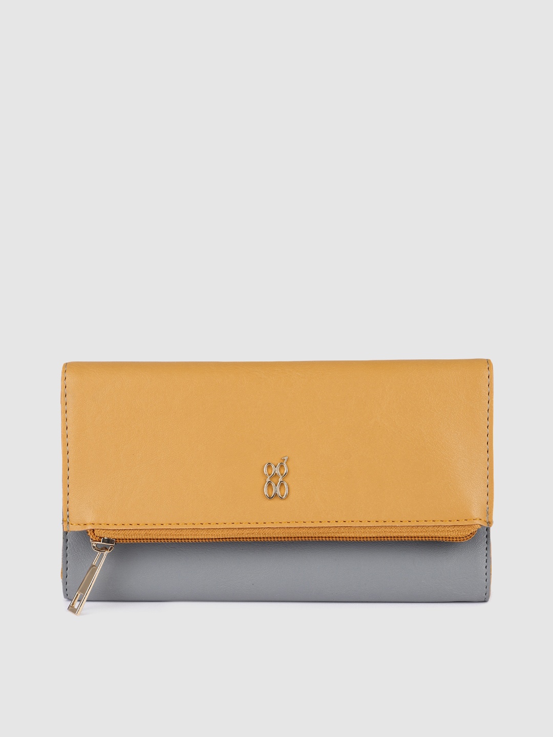 

Baggit Women Yellow Three Fold Wallet