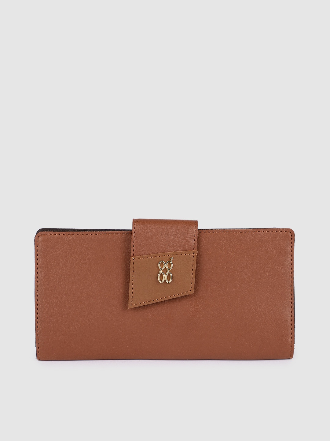 

Baggit Women Tan Brown Two Fold Wallet