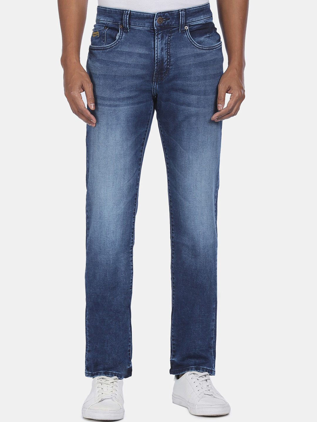 

Aeropostale Men Blue Heavy Fade Jeans