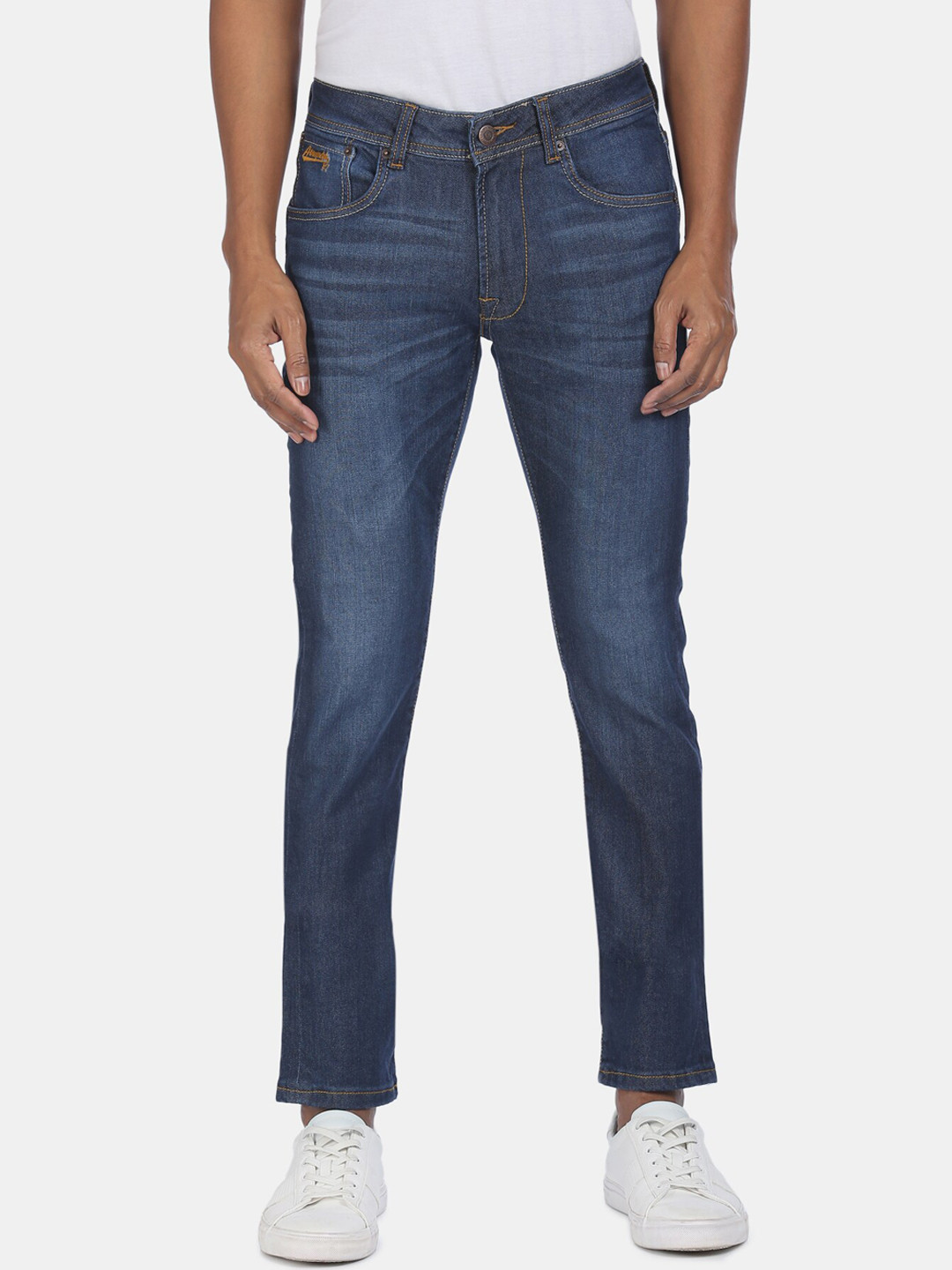 

Aeropostale Men Blue Slim Fit Light Fade Jeans