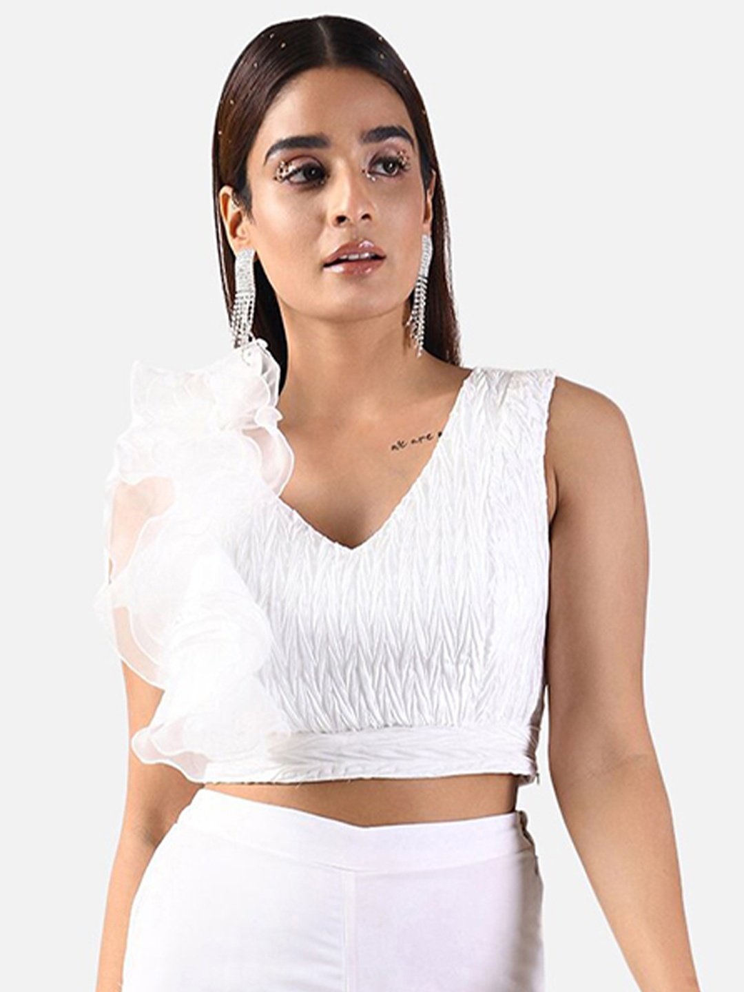 

ATTIC SALT White Regular Top