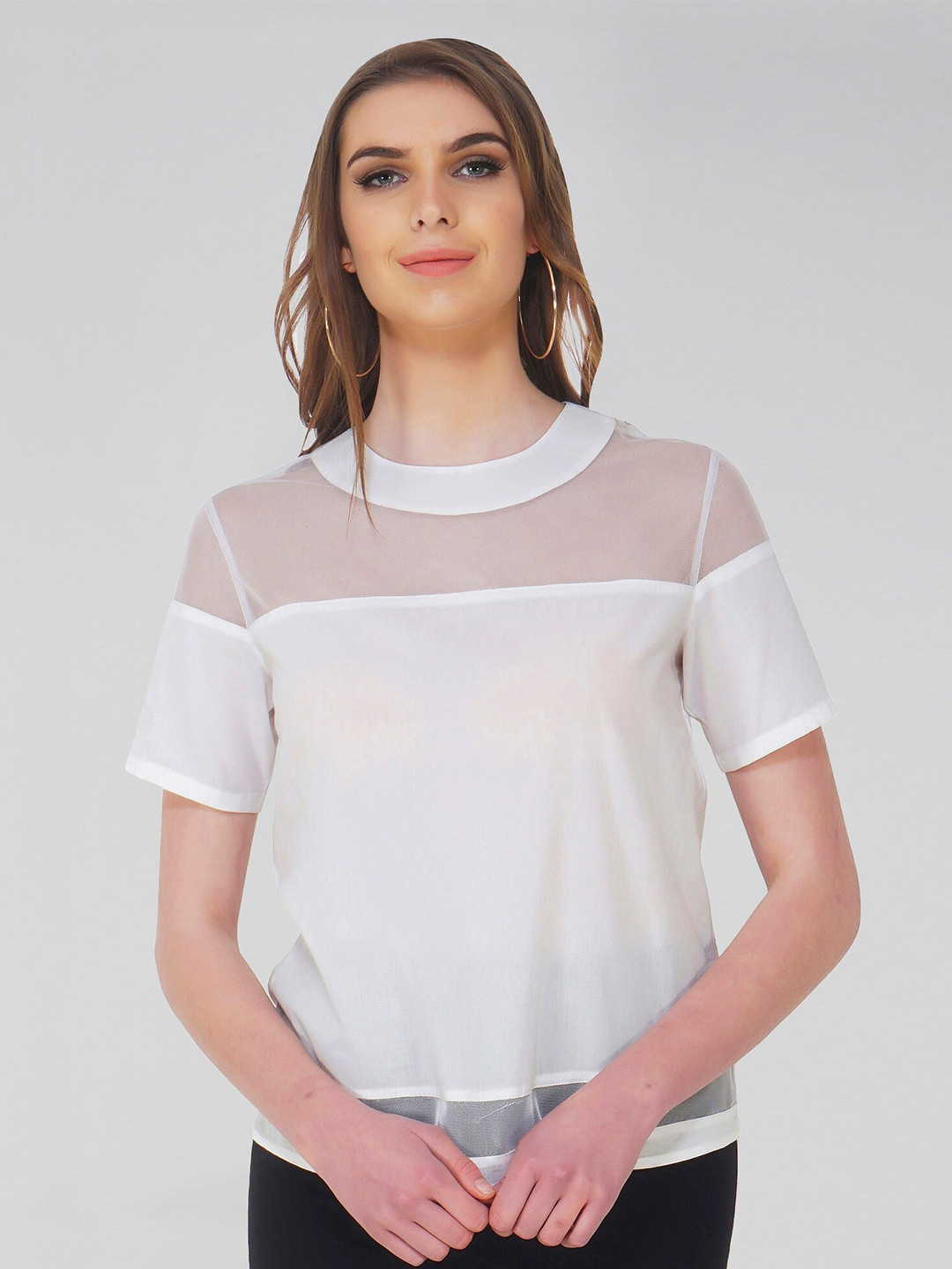 

ATTIC SALT White Regular Top