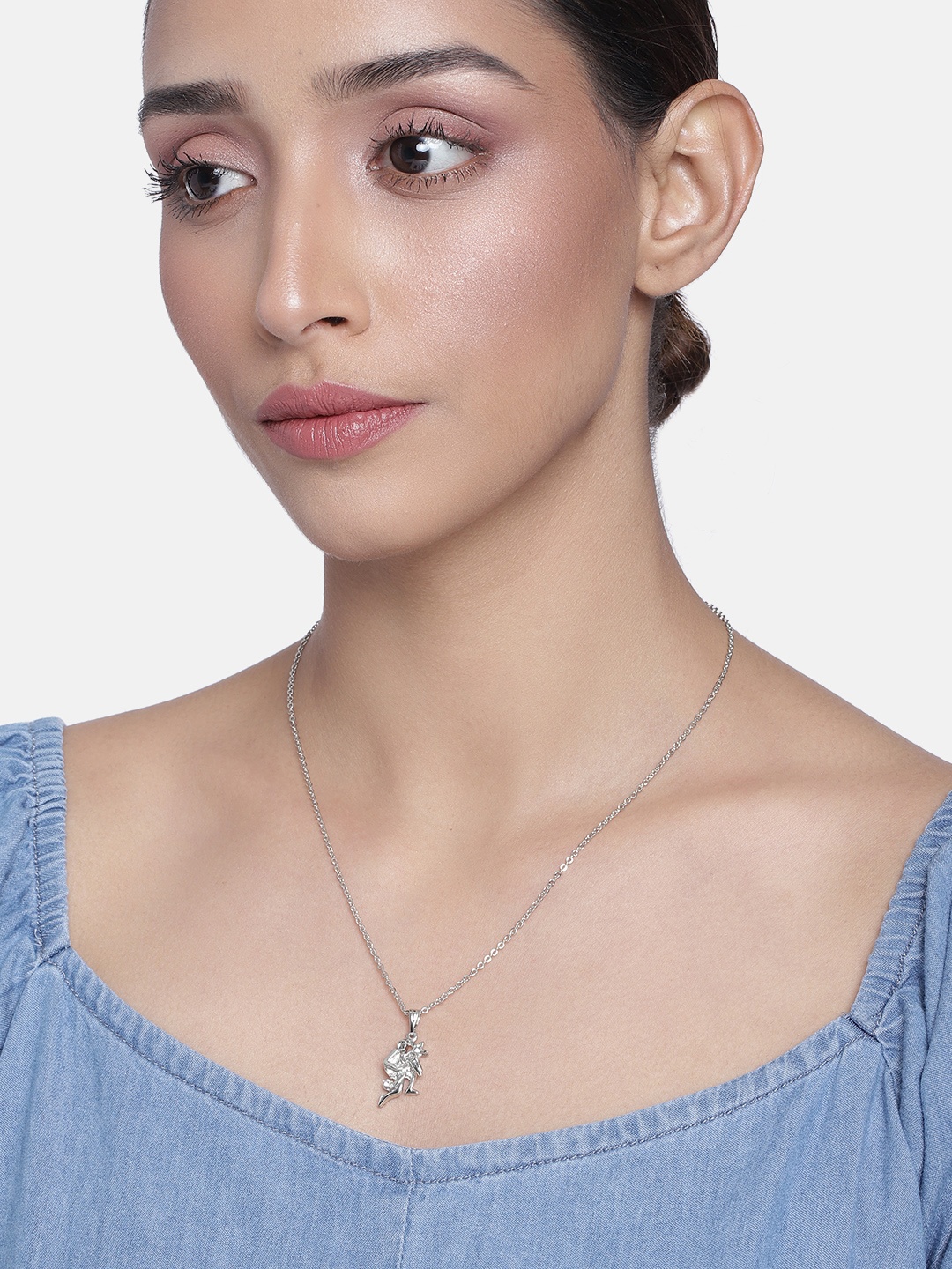 

Estele Silver-Toned Silver-Plated Necklace