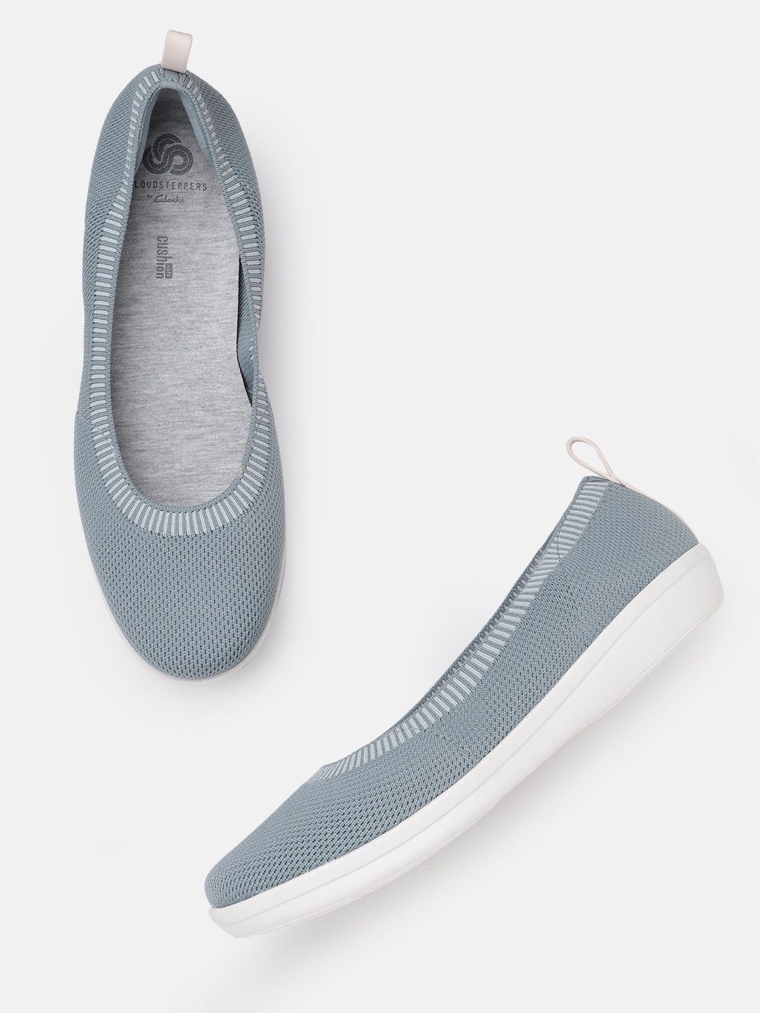 

Clarks Women Blue Ballerinas