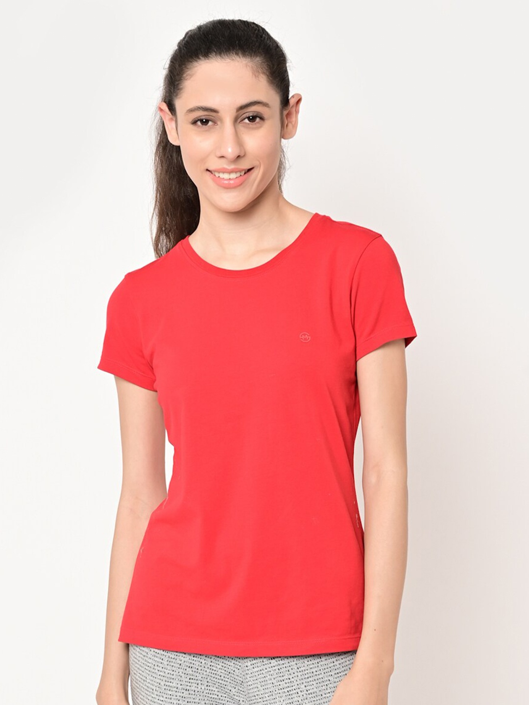 

MAYSIXTY Women Red T-shirt