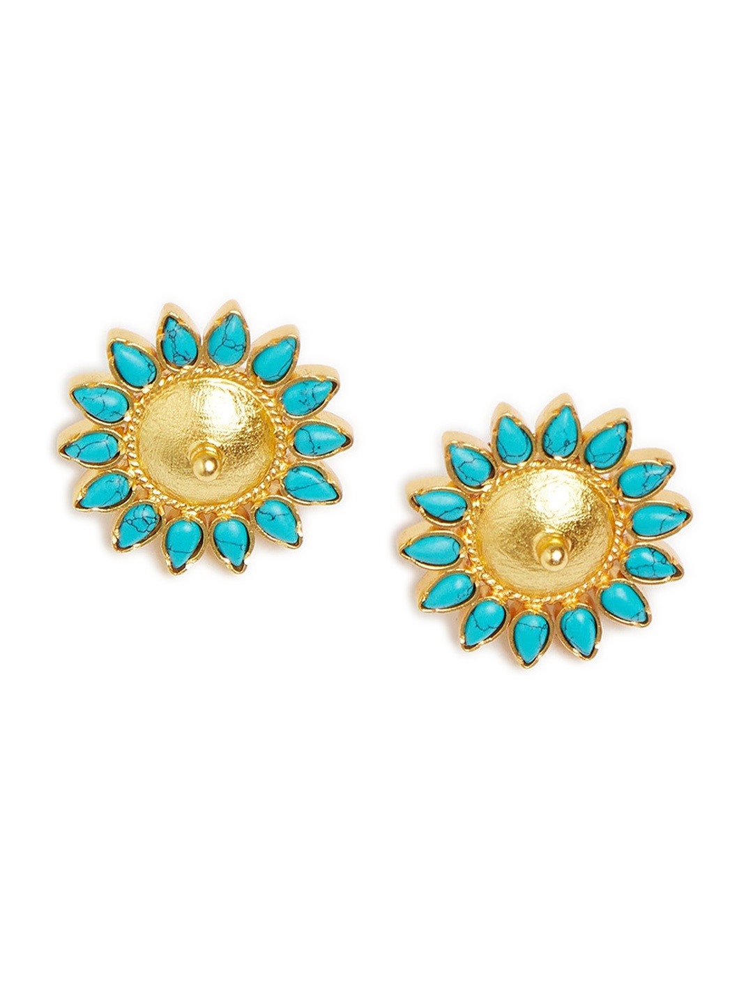 

Fabindia Gold-Toned Contemporary Studs Earrings