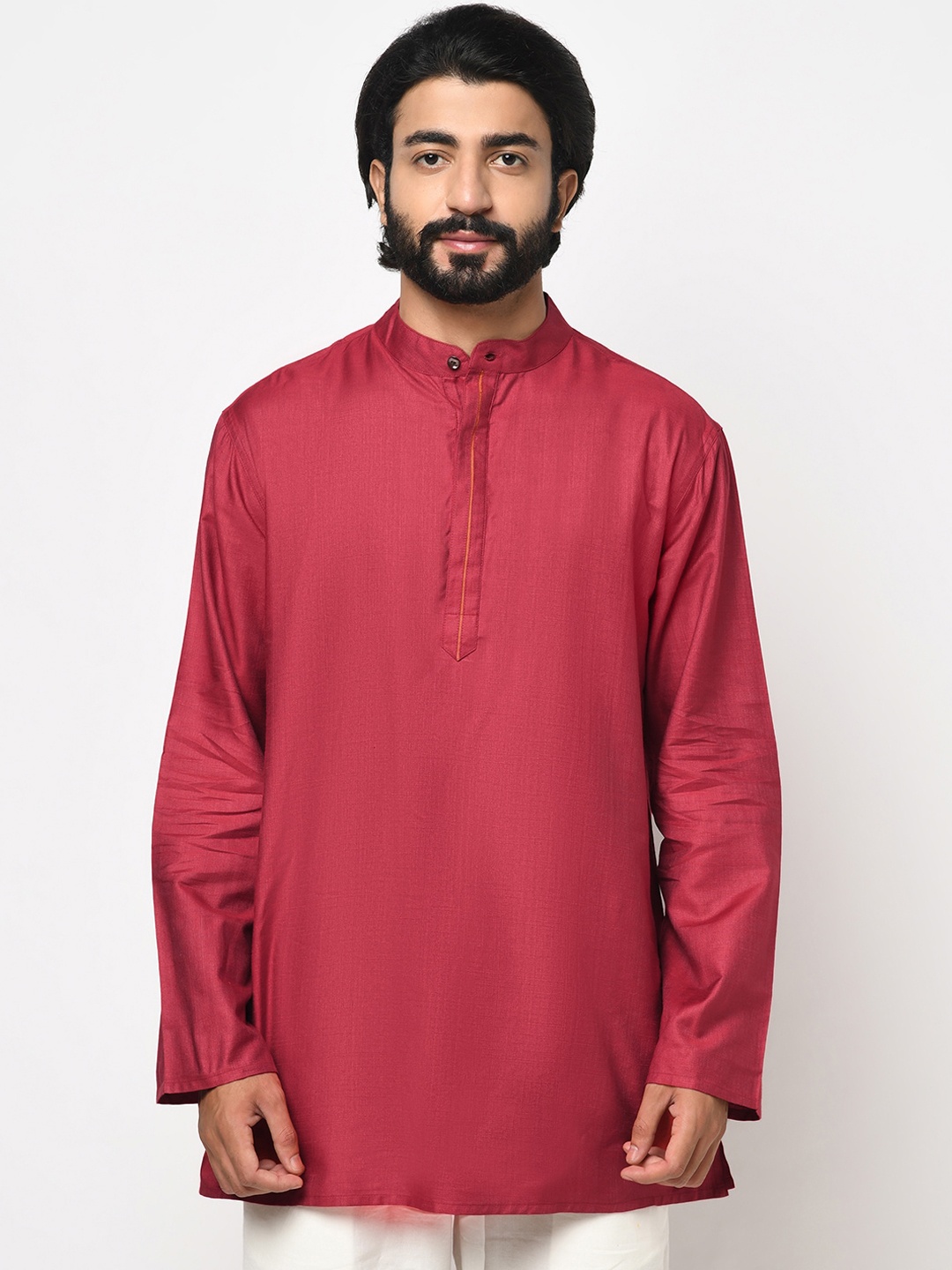 

Fabindia Men Red Kurta