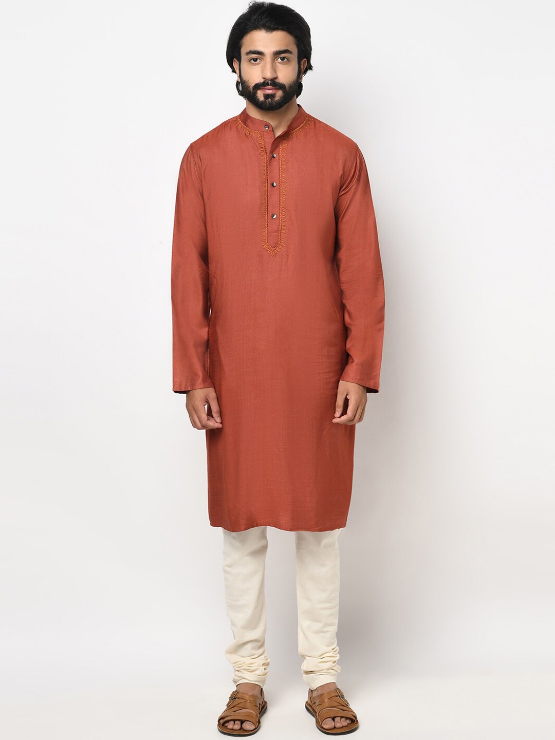 

Fabindia Men Red Kurta