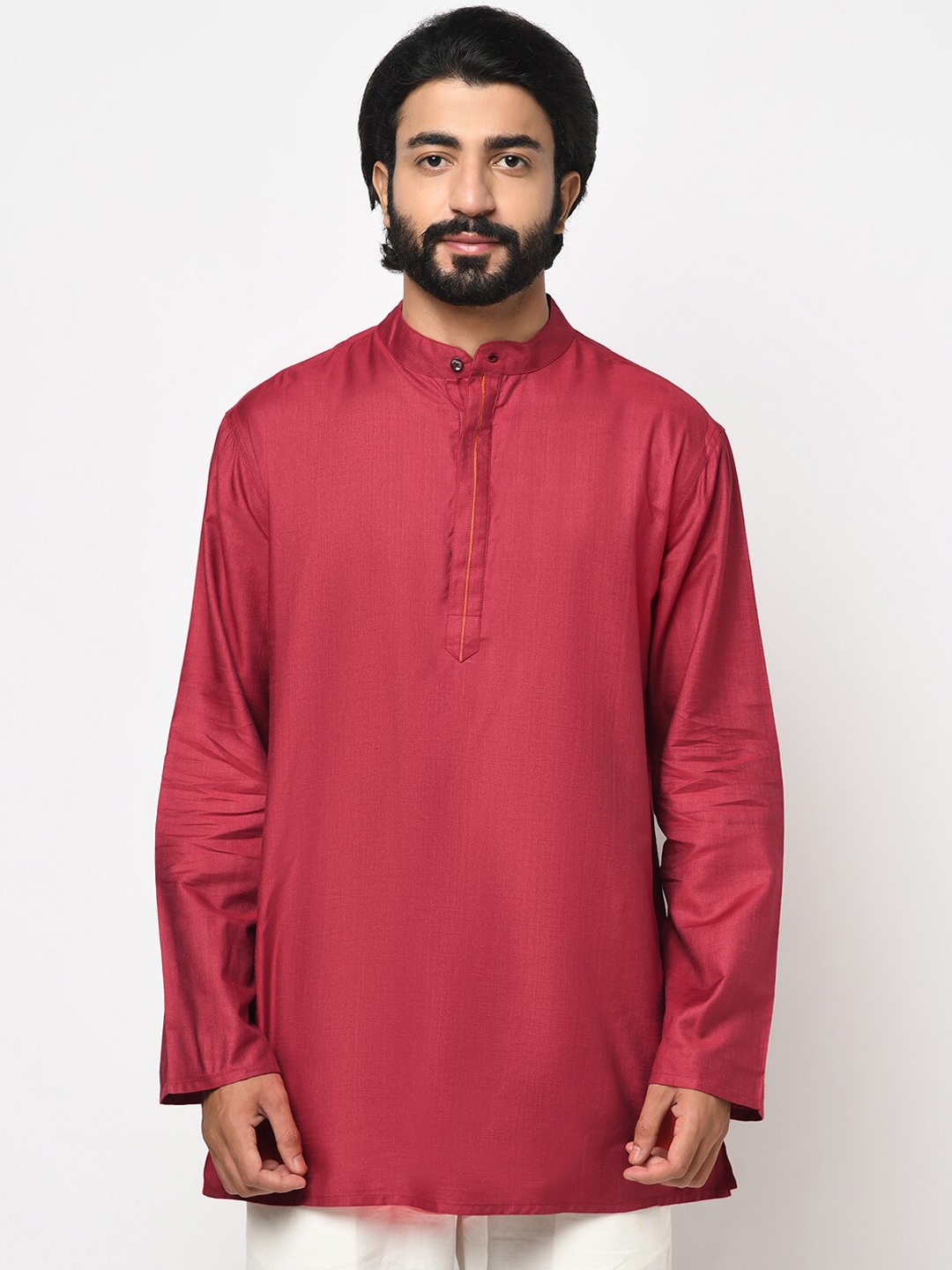 

Fabindia Men Red Kurta