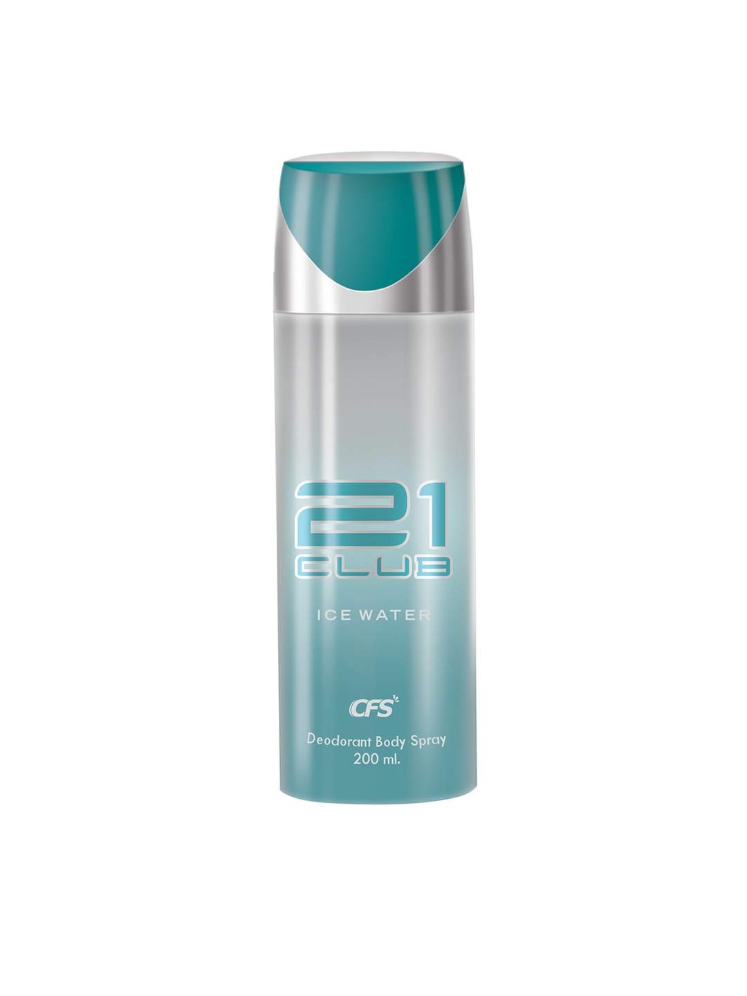 

CFS 21 Club Ice Water Fresh & Marine Deodorant - 200 ml, Turquoise blue