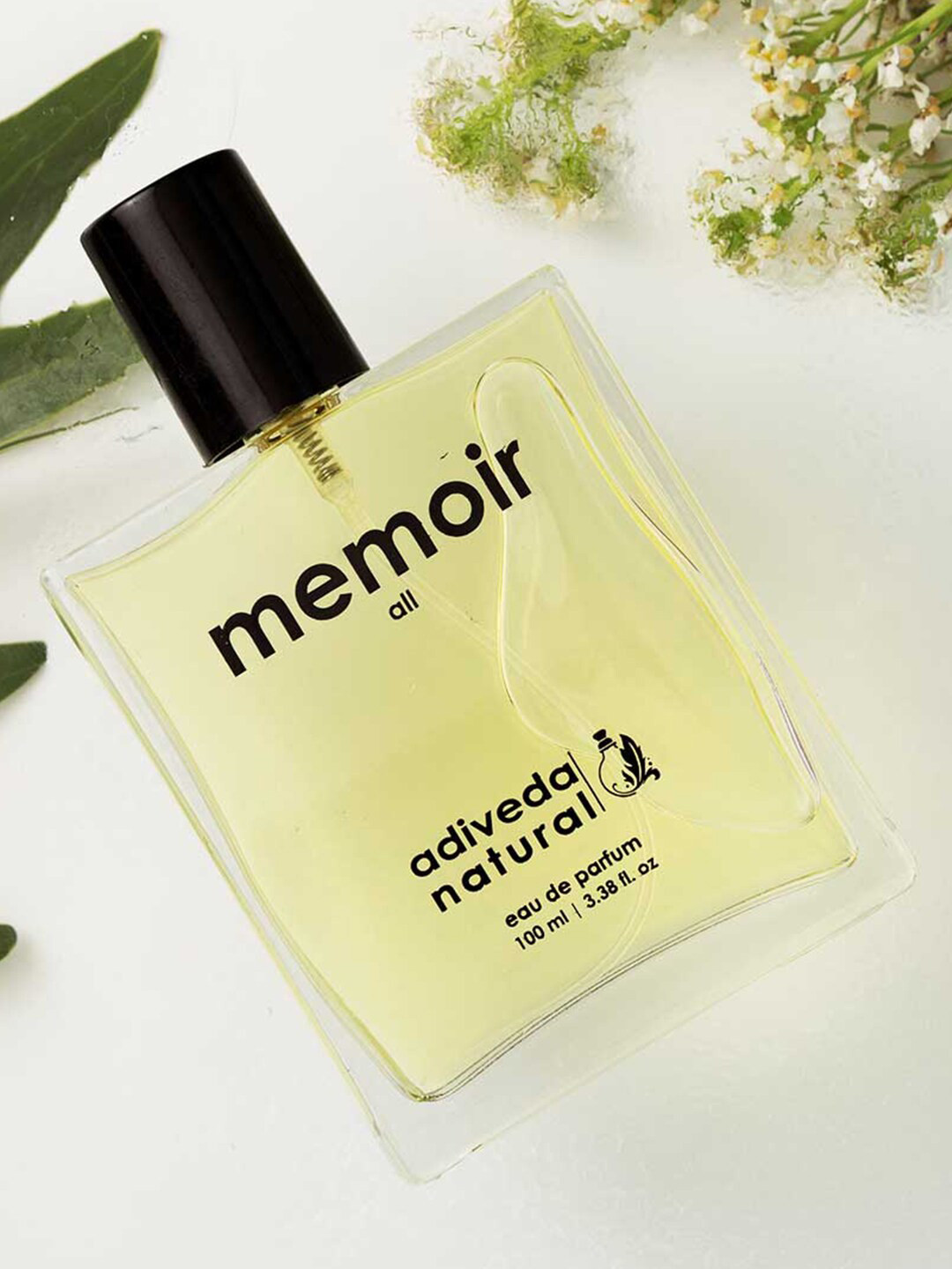 

Adiveda Natural Memoir EDP - Pure Mysore Sandalwood Perfume, Yellow