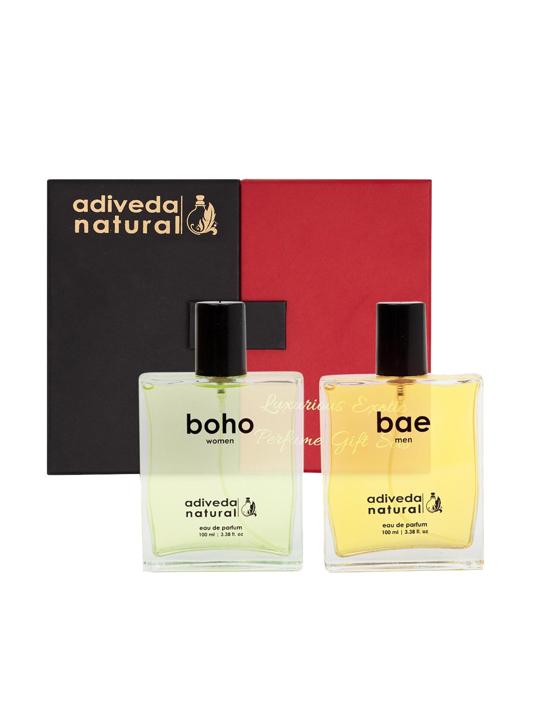 

Adiveda Natural Unisex Bae & Bonjour Woody, Fresh And Spicy Perfume, Yellow