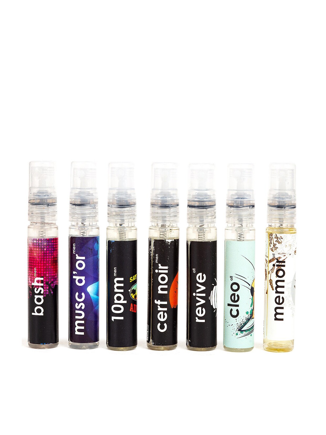 

Adiveda Natural Set of 7 Perfume Tester Set - 12ml Each, Yellow