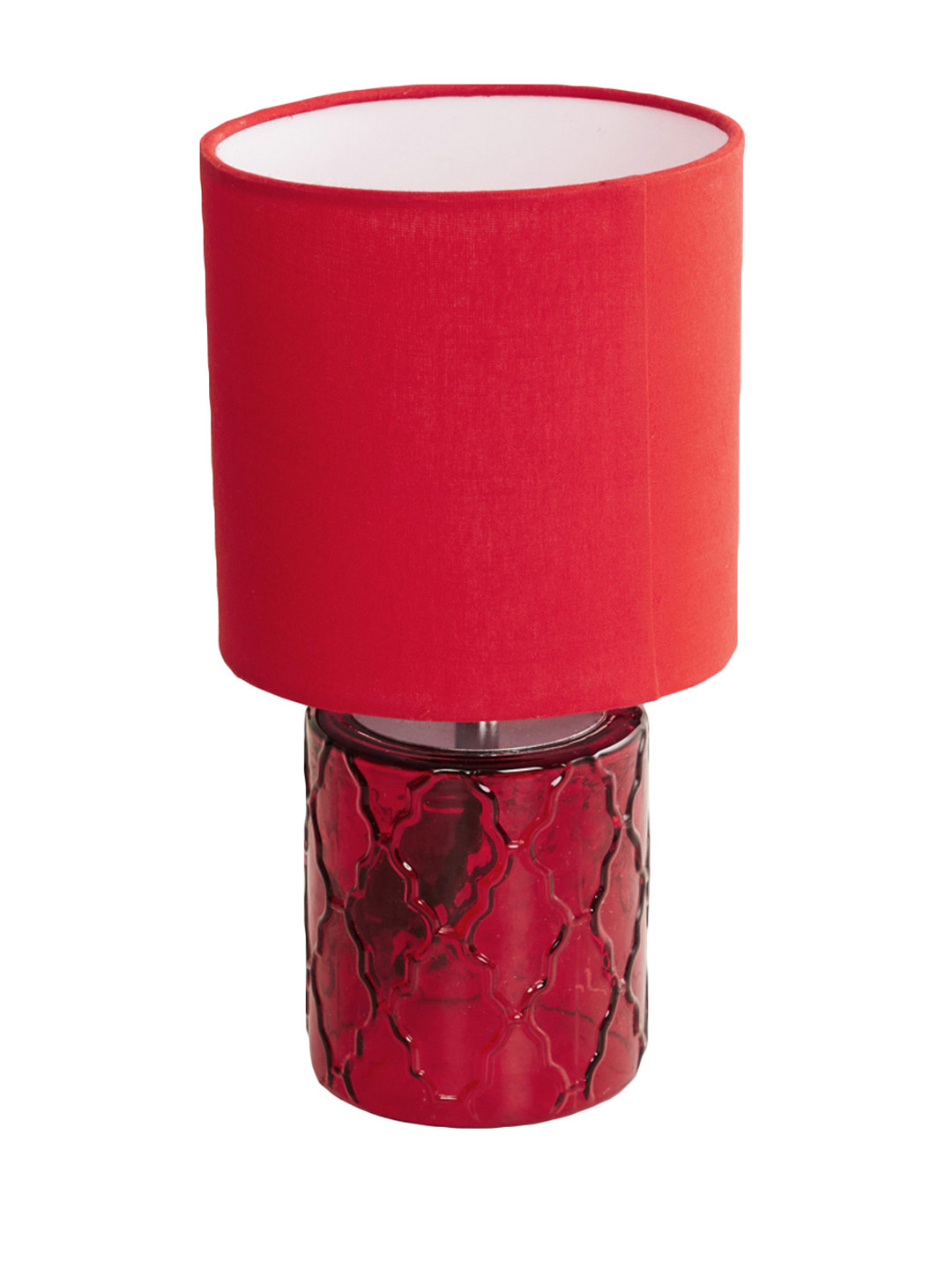 

Home Centre Glass Table Lamps, Red