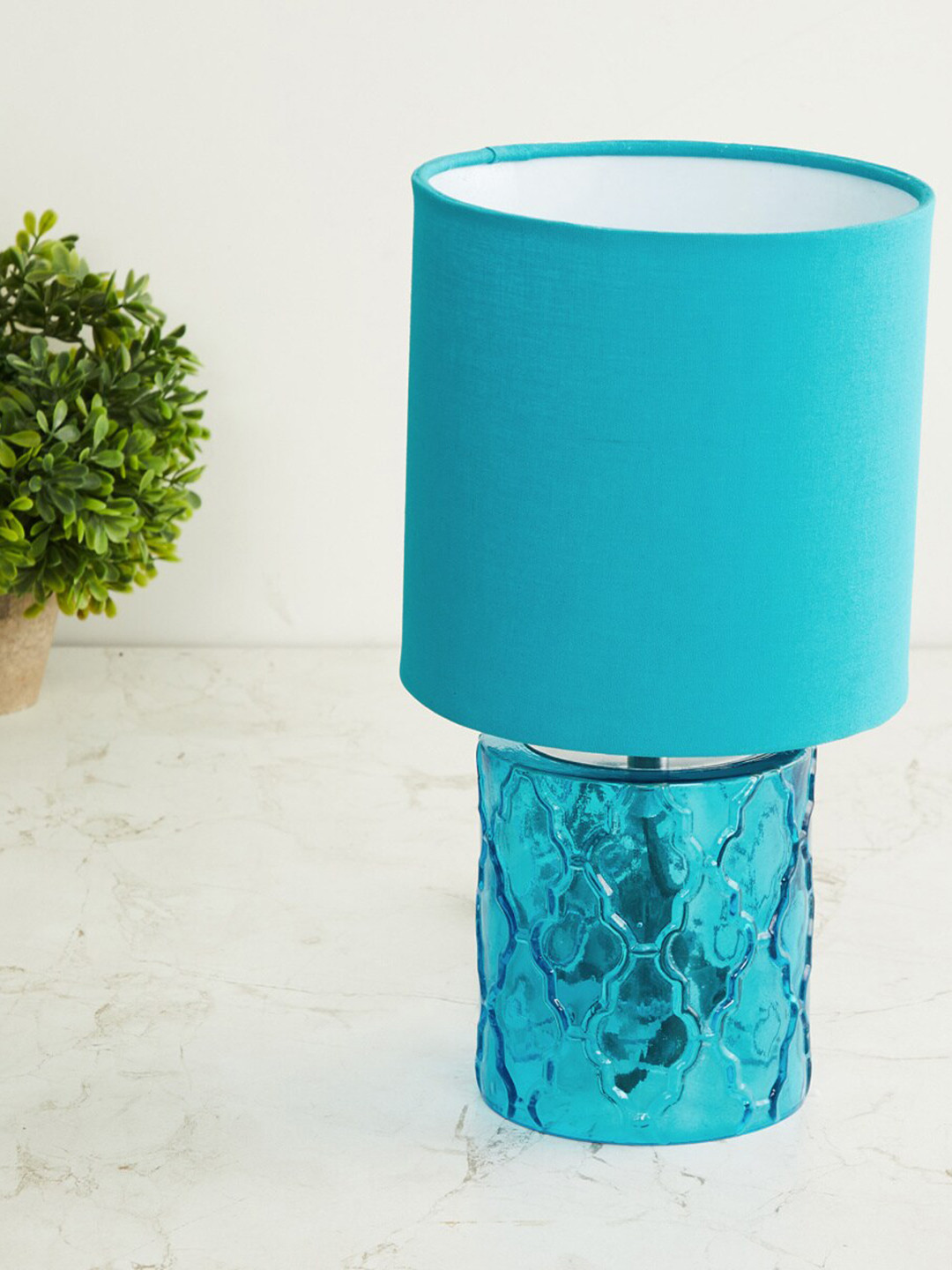 

Home Centre Assorted Glass Table Lamps
