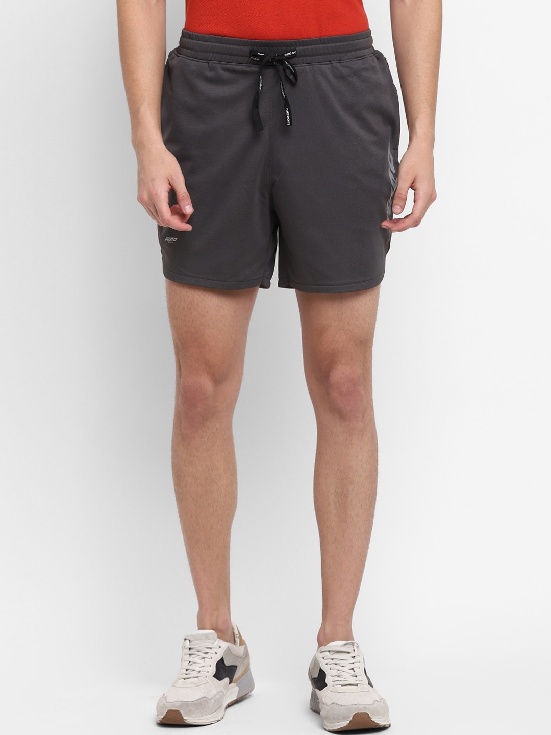 

FURO by Red Chief Men Grey Sports Shorts