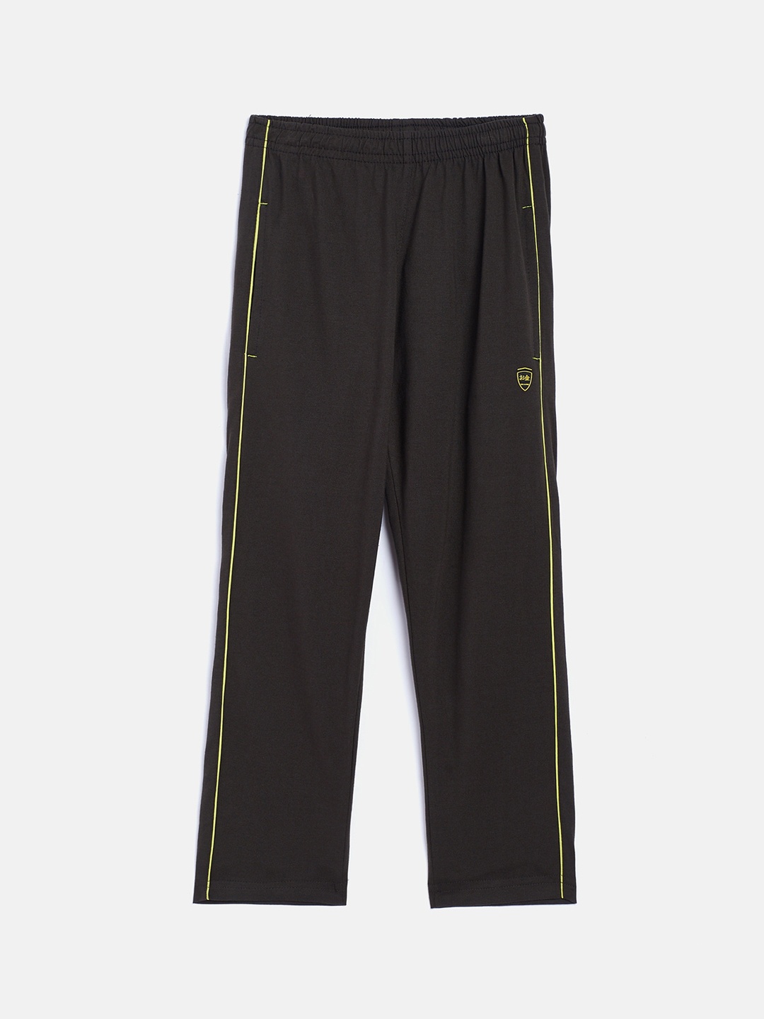 

Okane Boys Olive Green Solid Track Pants