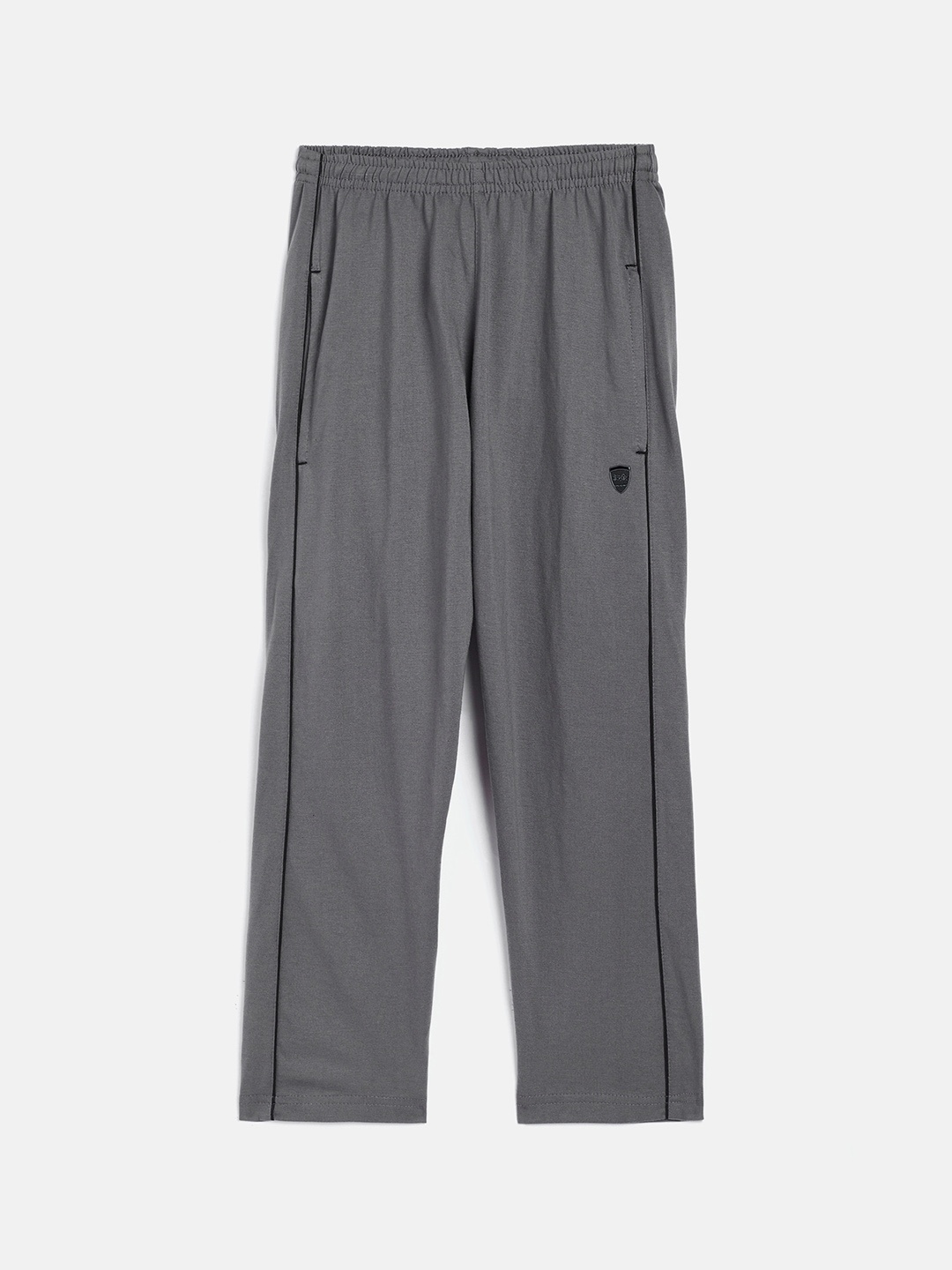 

Okane Boys Grey Solid Track Pants