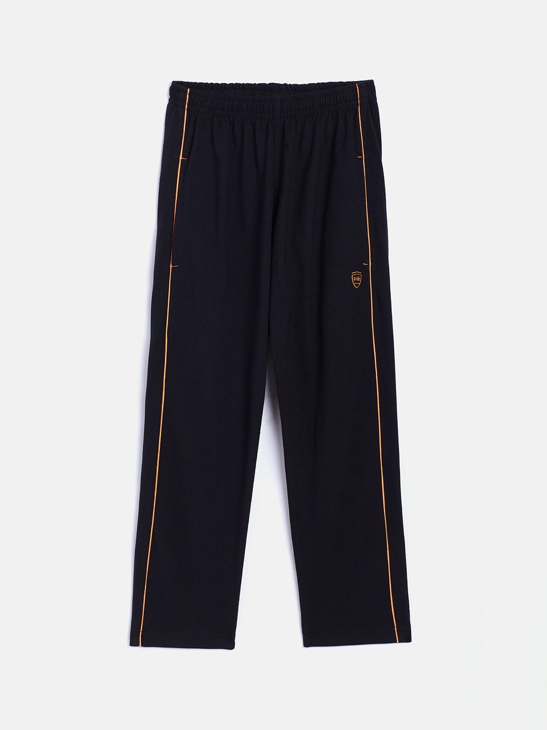 

Okane Boys Navy Blue Solid Track Pants