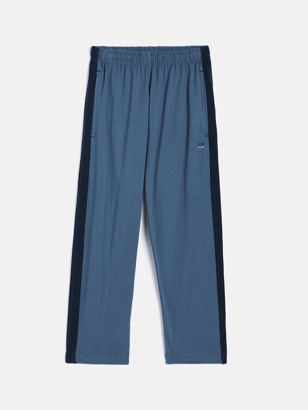 

Okane Boys Blue Solid Track Pants