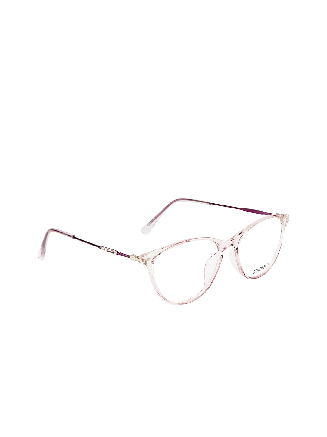 

Gold Berg Women Purple & White Full Rim Cateye Frames - GB-114403_PUR-Purple