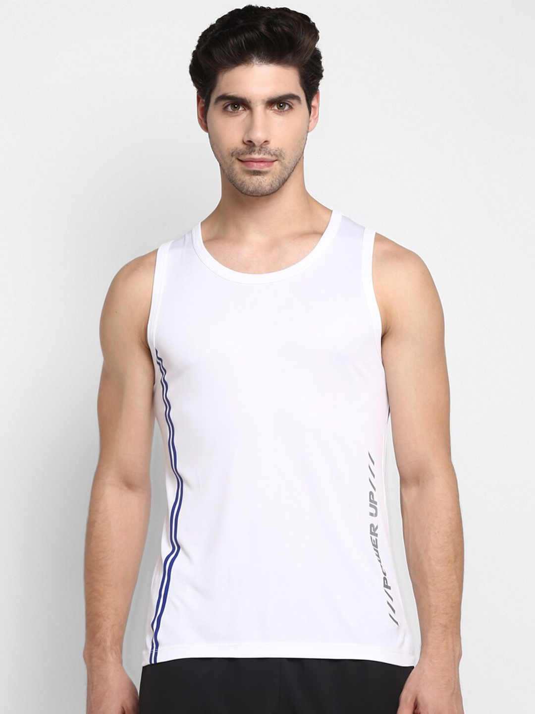 

OFF LIMITS Men White Typography Pockets T-shirt