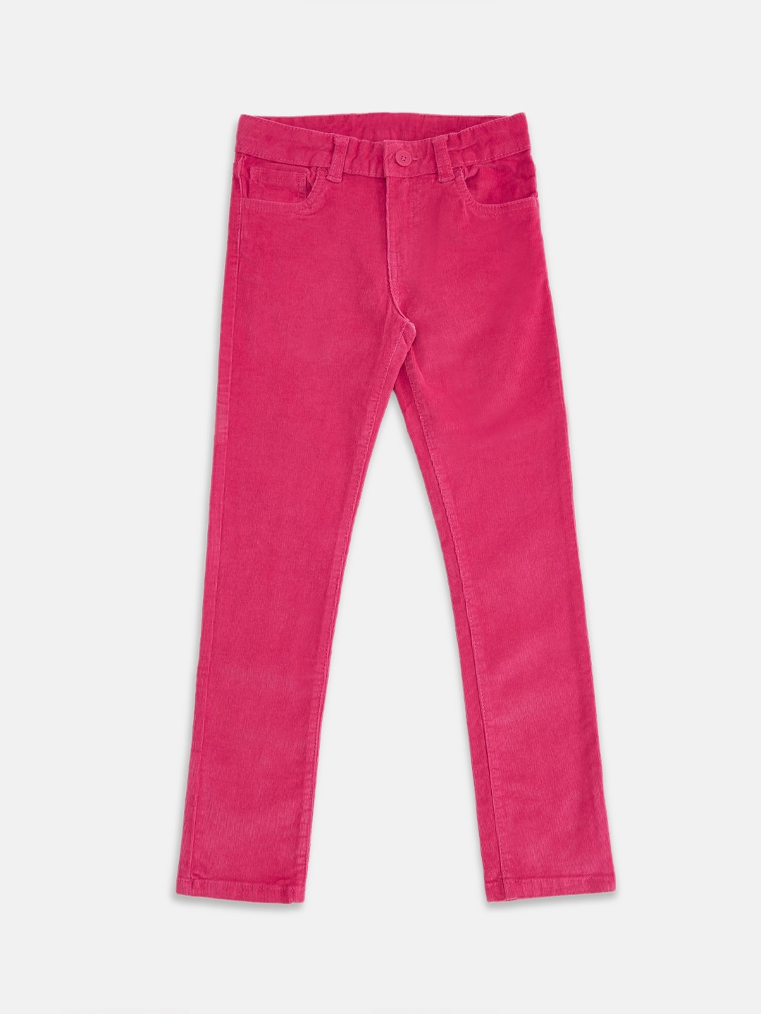 

Pantaloons Junior Girls Pink Regular Trousers
