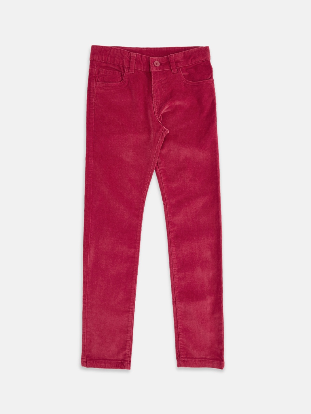

Pantaloons Junior Girls Maroon Trousers