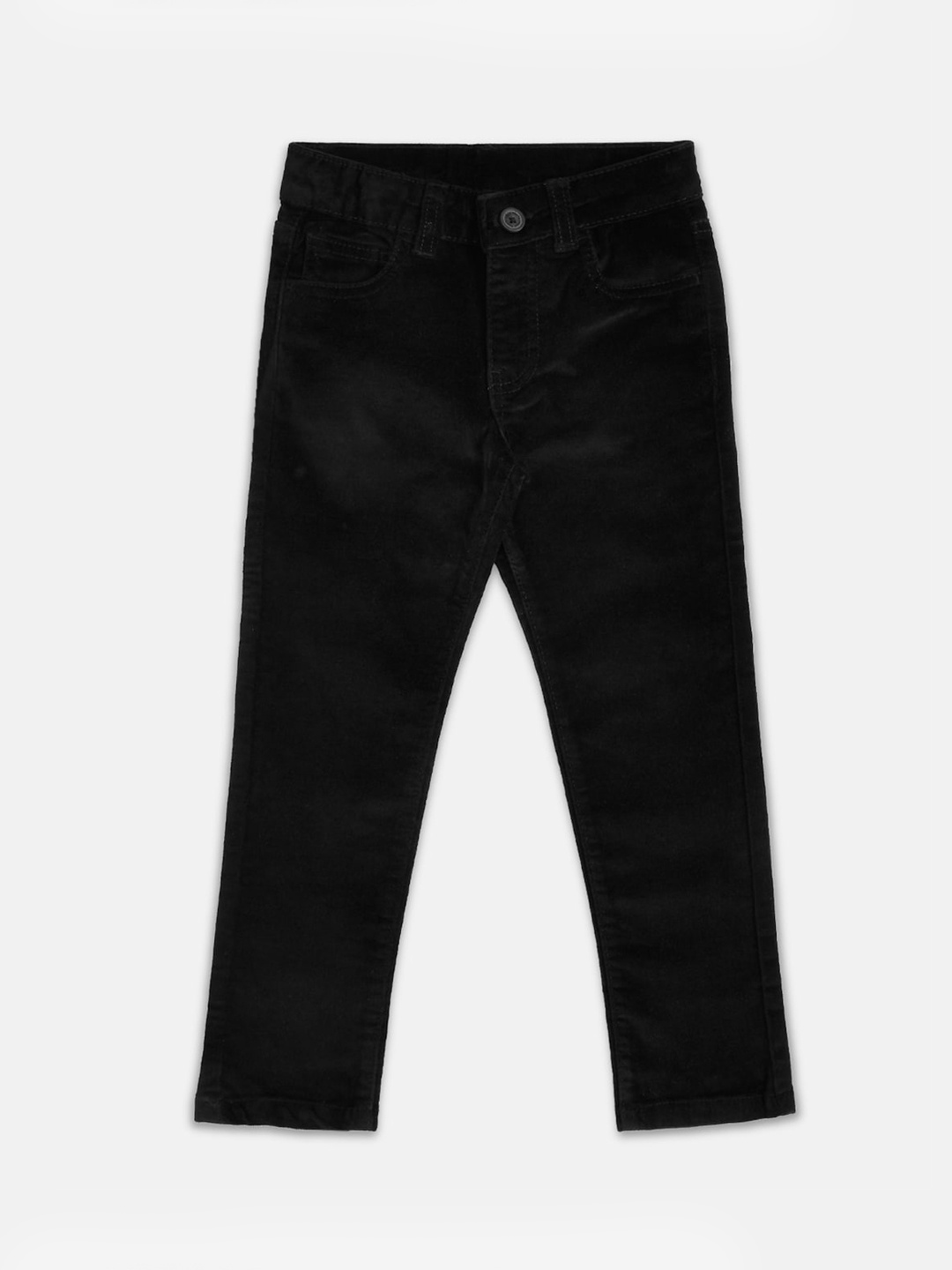 

Pantaloons Junior Girls Black Zip Trousers