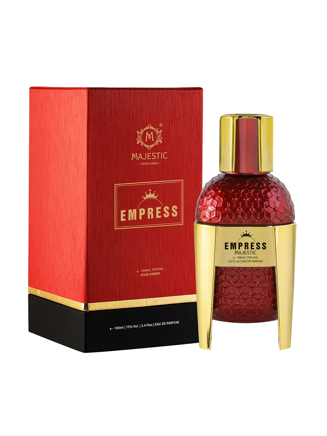 

MAJESTIC PERFUMES Emperess Femme 100 ml, Red