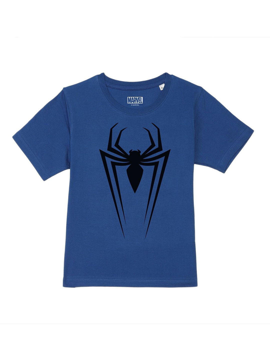 

Marvel by Wear Your Mind Boys Blue Printed Sleeves T-shirt