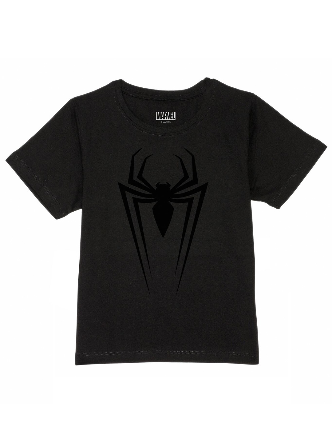 

Marvel by Wear Your Mind Boys Black Spider-Man Printed T-shirt