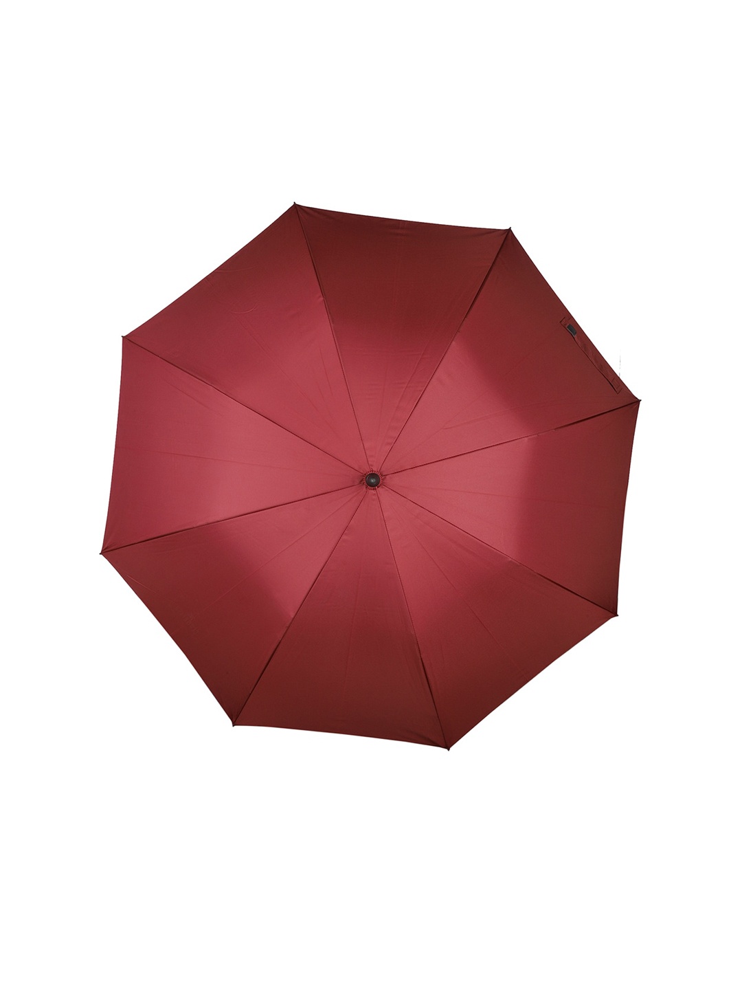 

THE CLOWNFISH Maroon Solid Single Fold Waterproof Umbrella