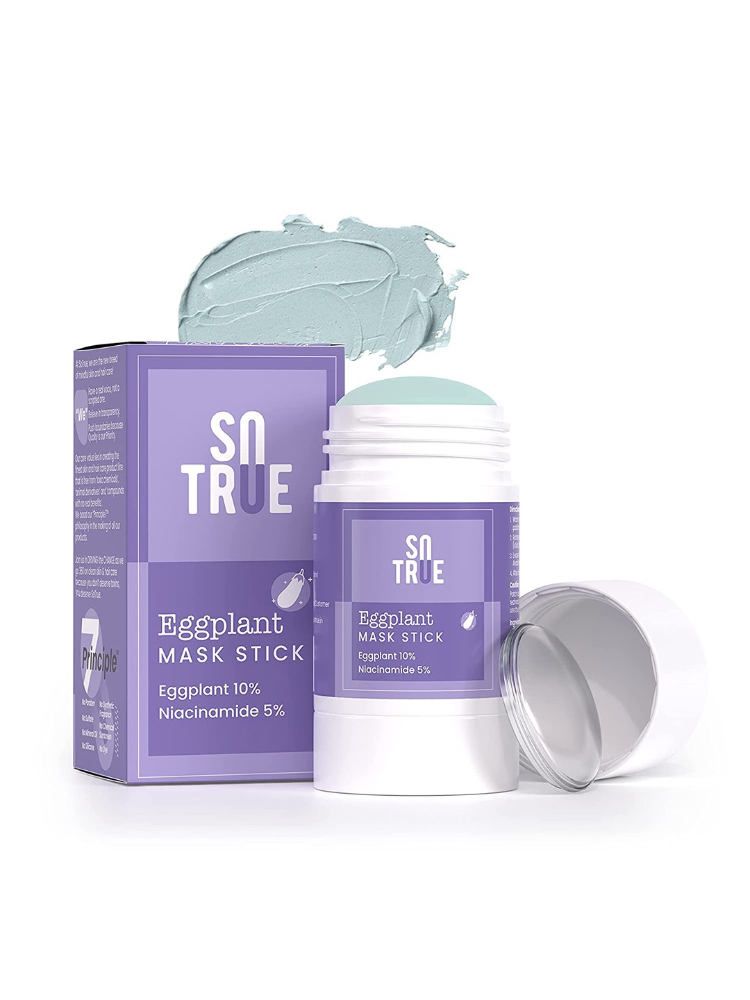 

SOTRUE Eggplant Mask Stick For Face, Purple